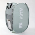 Axyaa Foldable Laundry Basket - Large Capacity, Washable, Wear-Resistant Storage Box