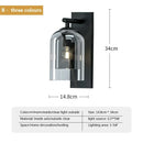 Modern Double Glass Wall Lamp by Axyaa - Nordic Design for Home, Restaurant, Bedroom, Staircase