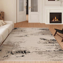 Axyaa Nordic Style Ink Line Art Living Room Carpet for Modern Luxury Décor