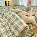 Axyaa Cotton Quilt Cover Single 150x200x230 Small Fresh Print