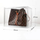 Axyaa Handbag Organizer Storage Box Display Showcase - Dustproof Acrylic Holder