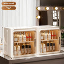 Axyaa Cosmetic Storage Box Desk Organizer for Makeup, Perfume, and Skincare