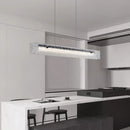 Axyaa Acrylic Striped Pendant Lights: Modern Nordic Minimalist Dining Table Office Hanging Lamps
