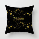 Axyaa Christmas Theme Pillowcase for Festive Sofa Decor and Holiday Gift