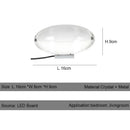 Axyaa Crystal Table Lamp: Modern Minimalist Bedroom Decor and Designer Desk Light
