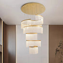Axyaa Light Luxury Staircase Pendant Lights for Modern Home and Living Room
