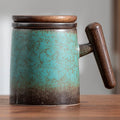 Axyaa Ceramic Tea Cup with Filter - Elegant Drinkware Gift