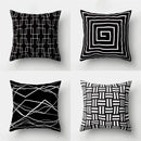 Axyaa Geometric Art Pillowcase - Home & Car Decor, Office & Living Room Accessory