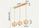 Axyaa Modern Wooden Pendant Lamp for Home Decor