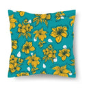 Axyaa Flower Print Nordic Pillowcase - 45x45CM Decorative Sofa Cushion Cover