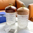 Axyaa Diamond Crystal Table Lamp: Magnetic Charging, Touch Control LED Night Light