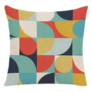 Axyaa Geometric Pattern Linen Pillowcase 45*45cm