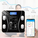 Axyaa Smart Body Fat Scale LED Digital AnalyzergetResult Scale