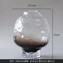 Axyaa Gradient Glass Vase for Flower Arrangements and Home Decor