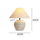 Axyaa Ceramic Accent Table Lamp - Vintage/Modern Style for All Interior Themes