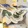 Axyaa Milk Flannel Printed Blanket
