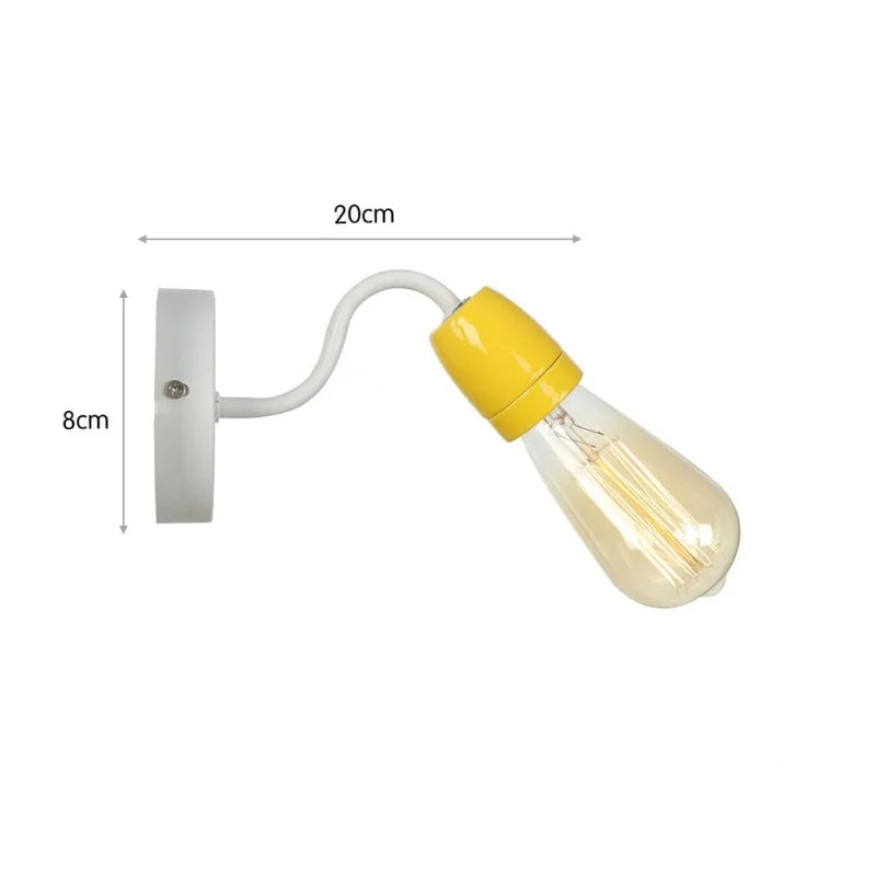Axyaa Ceramic LED Wall Lamp | Nordic Minimalism Wall Sconce
