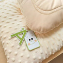 Axyaa Knitted Cotton Bean Velvet Headrest - Soft Touch, Neck Protection Pillow Core