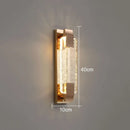 Axyaa Crystal Wall Lamp | Modern Light Luxury Decor for Living Room, Bedroom, and Aisle