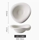 Axyaa 10-Inch Petal Bowl | High-End Deep Plate | Beautiful Fruit Plate