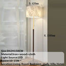 Axyaa Contemporary LED Floor Lamp Retro Art Bedroom Living Room Decor
