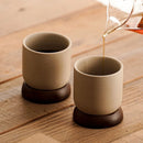 Axyaa Camellia Stoneware Coffee Cup Set