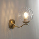 Axyaa Nordic Glass Wall Lamp Modern Minimalist Living Bedroom Light