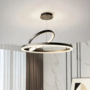 Axyaa Modern LED Chandelier Pendant Light for Dining Room Ceiling - Indoor Hanging Lighting