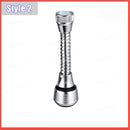 Axyaa Faucet Extender Bubbler 360° Rotatable Nozzle Adapter for Kitchen Bathroom
