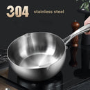 Axya Non-Stick Snow Pan Set, Large and Mini Soup Pots, Cookware for Boiling Milk and Sugar