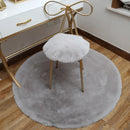 Axyaa Faux Fur Plush Suede Carpet: Soft, Fluffy Rug for Kids, Game Room, or Bedroom