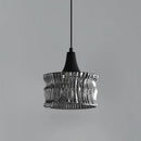 Axyaa Retro Glass LED Chandelier Pendant Light for Dining Living Room Kitchen Bedroom
