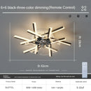 Axyaa Luxury Modern Ceiling Fan Lamp for Living & Dining Room