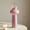 Axyaa Irregular Glass Vase Hydroponic Flower Arrangement Artistic Decorative Dried Flower Vases