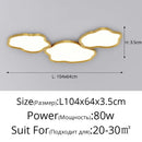 Axyaa Cloud Ceiling Lamp Modern Minimalist Indoor Light for Home Decor