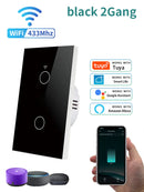 Axyaa Smart WiFi Touch Sensor Switch for Alexa Google Home, No Neutral Wire Needed