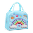 Axyaa Kids' 3D Cartoon Lunch Box Bag - Fresh Food Storage with Aluminum Foil