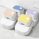 Axyaa Kid Step Stool Non-Slip Pads Ottoman Potty Training Safety Stool