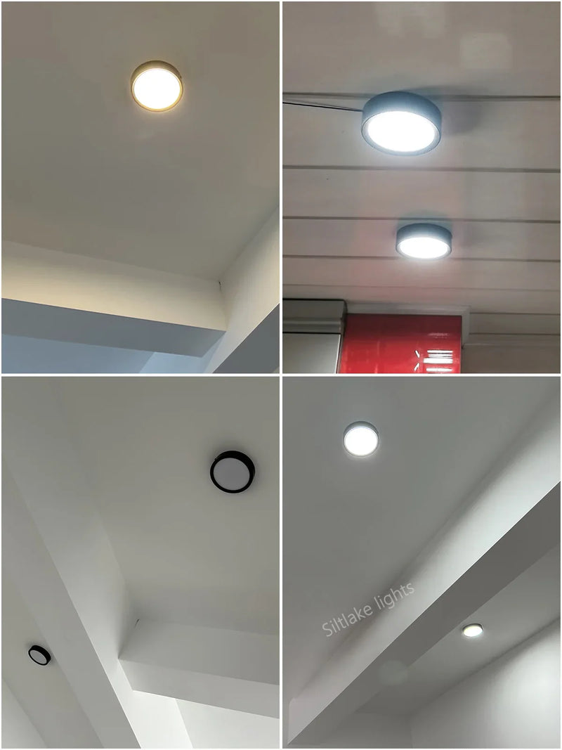 Axyaa 18W LED Downlights Ceiling Spot Lamp Surface Mounted Kitchen Lighting