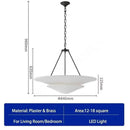 Axyaa Vintage Designer Chandelier for Luxury Living Room Dining Retro Villa Bedroom