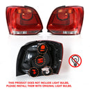 Axyaa VW POLO 6R 2009-2014 Tail Light Assembly, Left/Right Side Lamp, No Bulbs
