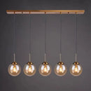 Axyaa Glass Ball LED Pendant Chandelier for Home Lighting Decoration