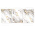 Axyaa Grey Marble Abstract Wall Art Canvas Poster Modern Luxury Print