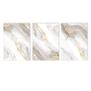 Axyaa Grey Marble Abstract Wall Art Canvas Poster Modern Luxury Print
