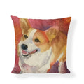 Axyaa Black White Dog Cushion Covers - Home Decor Pillow Cases