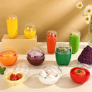 Axyaa Vegetable Fruit Shape Storage Box with Transparent Lid