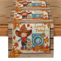 Axyaa Maple Leaf Table Runner Wedding Dining Coffee Table Long Cloth