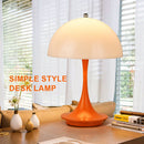 Axya LED Mushroom Table Lamp: Portable, USB Charging, Dimmable, Flower Bud Design