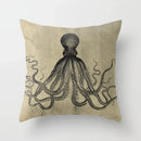 Axyaa Psychedelic Octopus Print Pillowcase - Home Decor