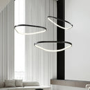 Axyaa Modern Designer Circular Pendant Light for Bedroom and Living Room